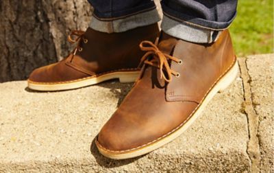 clarks desert boots winter