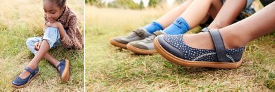 clarks boys pumps