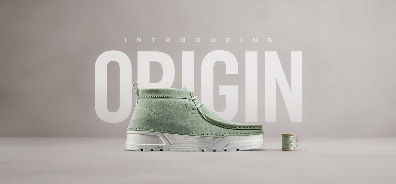 Origin Wallabee Mint Suede