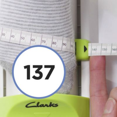 clarks shoe measure size