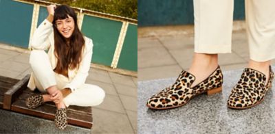 clarks animal print sandals