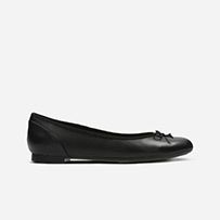 clarks black school pumps