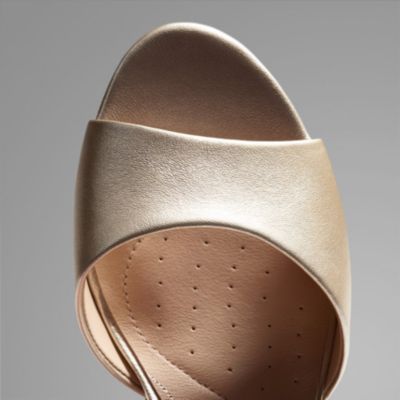 bronze sandals for wedding
