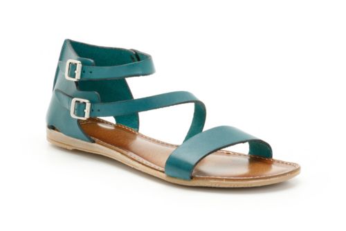 clarks teal sandals