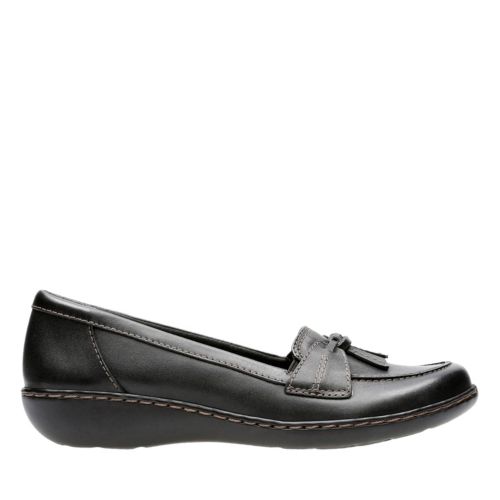 Ashland Bubble Black Leather - Women's Flats - Clarks® Shoes Official Site