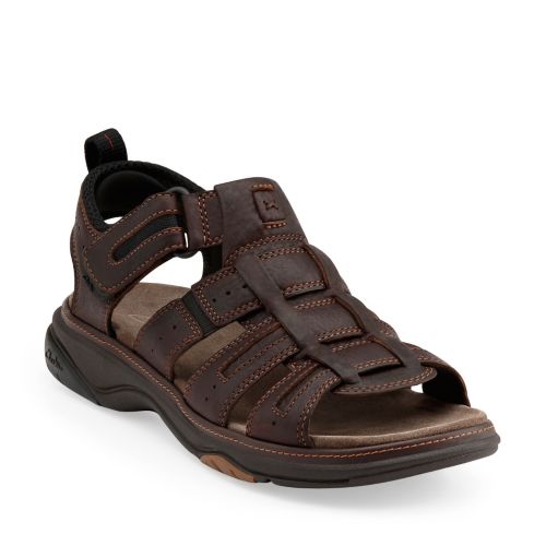 Men's Leather Sandals Wide Width ~ Mens Dress Sandals