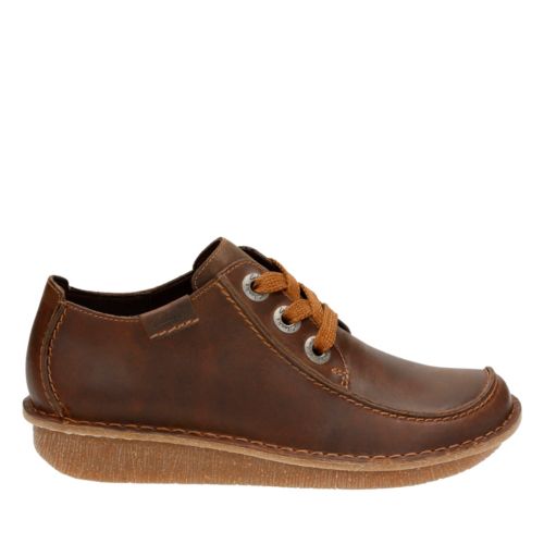Funny Dream Brown Leather - Women's Shoes - Clarks® Shoes Official Site
