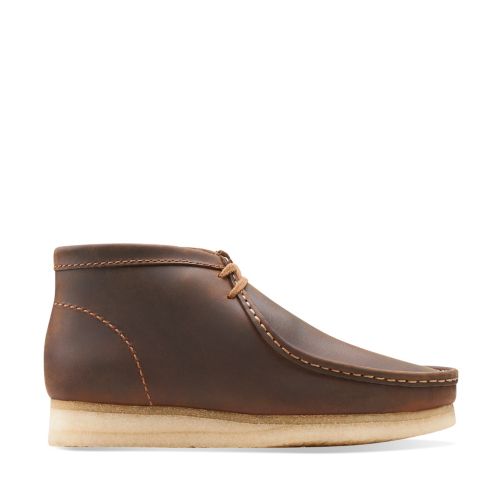 Wallabee Boot Beeswax Leather - Clarks Originals Mens Boots - Clarks ...