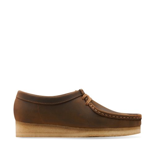 clarks wallabee boot beeswax leather