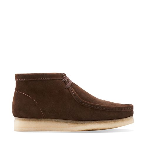 Wallabee Boot Brown Suede - Clarks Originals Mens Boots - Clarks® Shoes ...