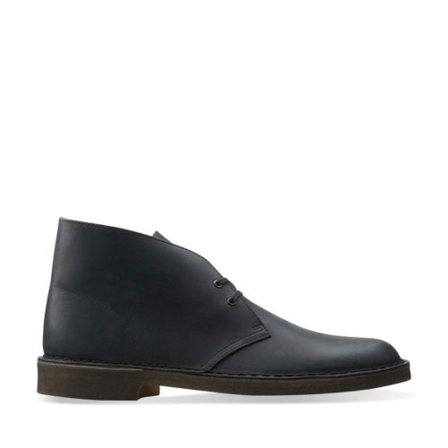Desert Boot Black Beeswax Leather - Men's Desert Boots - Clarks® Shoes ...