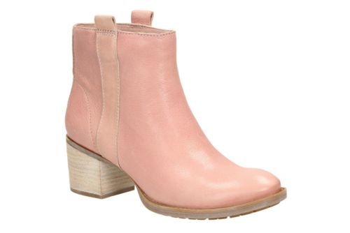 clarks dusty pink shoes