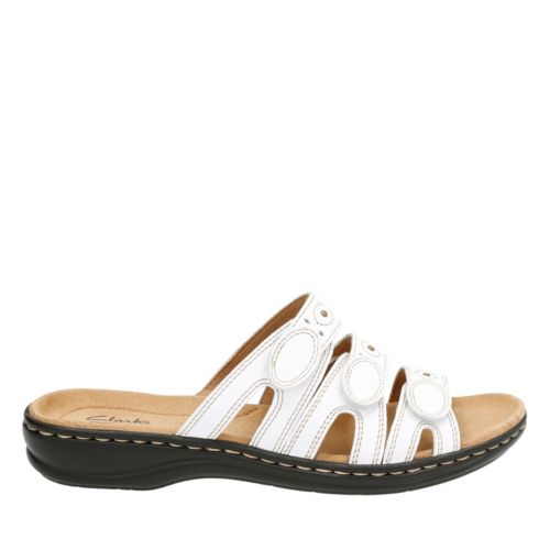 Leisa Cacti Q White Leather - Shoes for Women - Clarks® Shoes Official Site