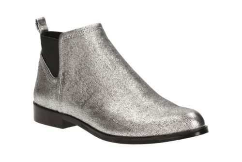 clarks silver boots