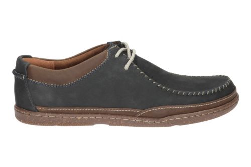 Trapell Pace Navy Nubuck - Men's Casual Shoes - Clarks® Shoes Official Site