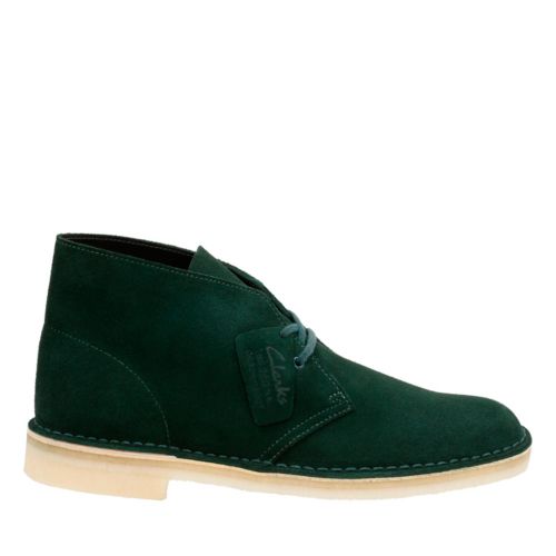 Desert Boot Dark Green Suede - Men's Desert Boots - Clarks® Shoes ...