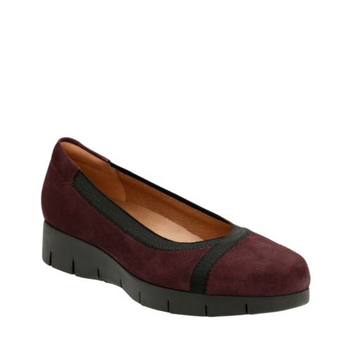 Daelyn Hill Aubergine Suede - Women's Casual Shoes - Clarks® Shoes ...