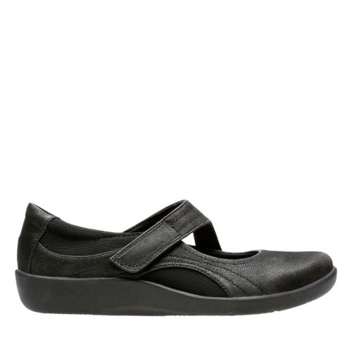 Sillian Bella Black Synthetic Nubuck - Womens Narrow Width Shoes ...