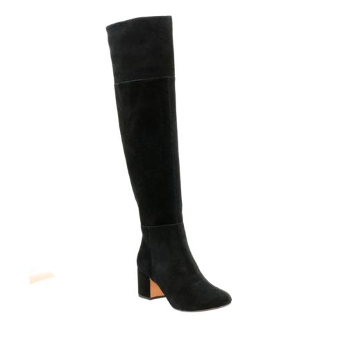 clarks over knee boots