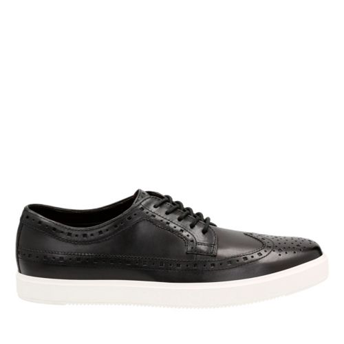 Calderon Limit Black Leather - Men's Oxford Shoes - Clarks® Shoes ...