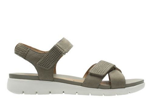 Un Saffron Sage Nubuck - Womens Flat Sandals - Clarks® Shoes Official Site