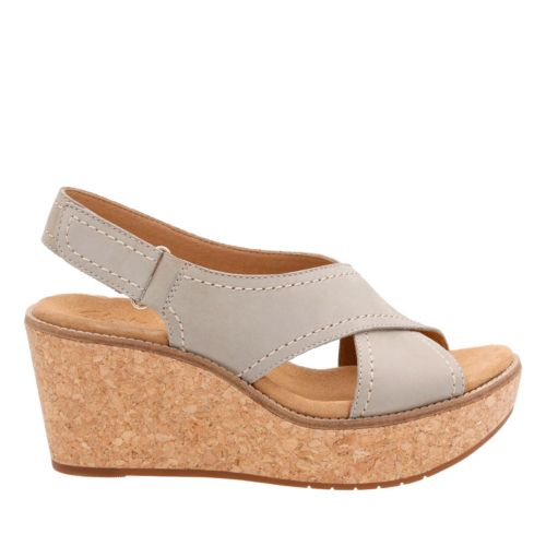 clarks aisley tulip wedge
