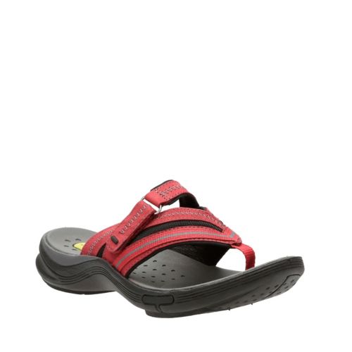clarks wave walk flip flops