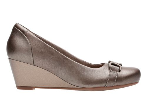 clarks poppy wedge