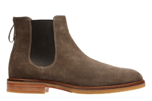 Clarkdale Gobi Olive Suede - Men's Casual Boots - Clarks® Shoes ...