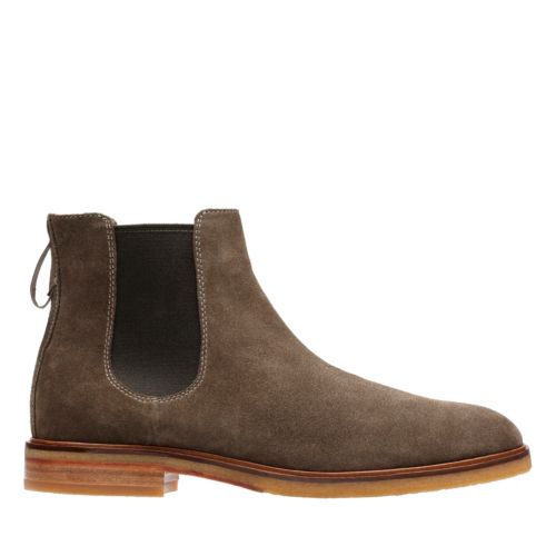 clarkdale gobi olive suede