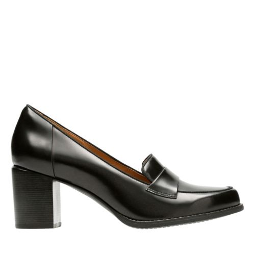 clarks tarah grace heeled loafer