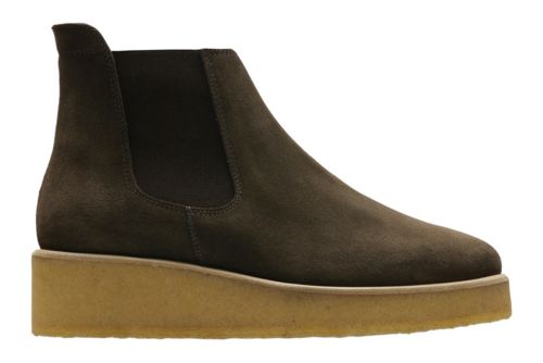 clarks long boots womens