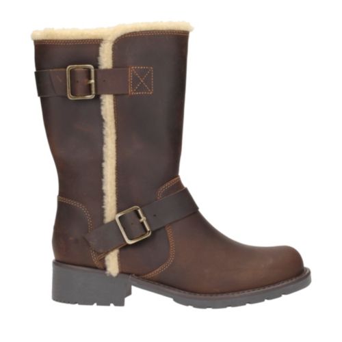 clarks calf length boots