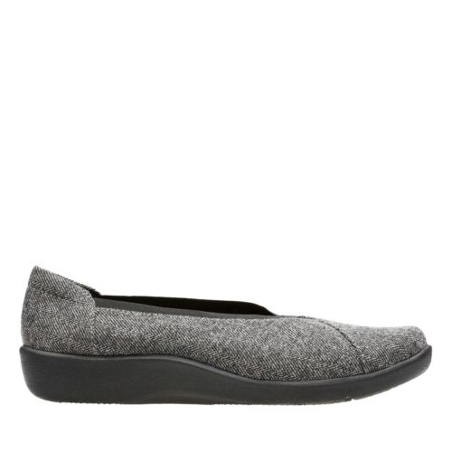 Sillian Holly Grey Tweed Textile - Women's Sale Shoes - Clarks® Shoes ...