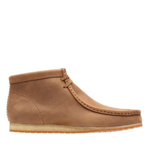 wallabee dark tan combination