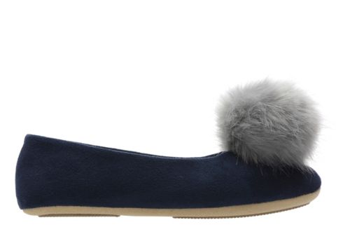 clarks pom pom slippers