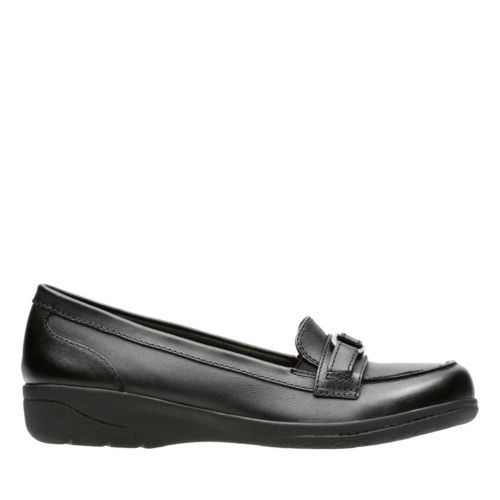 Cheyn Marie Black Leather - Women's Collection - Clarks® Shoes Official ...