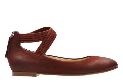 clarks grace anna flat