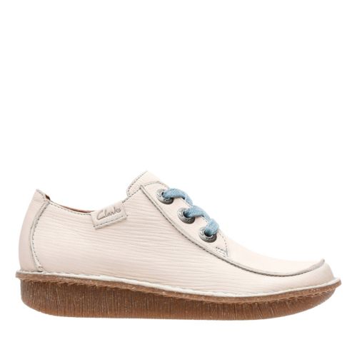 clarks funny dream shoes white