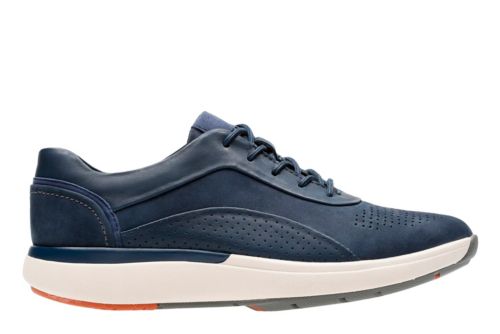 Un Cruise Lace Navy Nubuck/Leather Combi - Women's Wavewalk Shoes ...