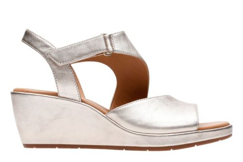 clarks un plaza wedge sandal