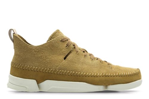 clarks trigenic flex oak suede