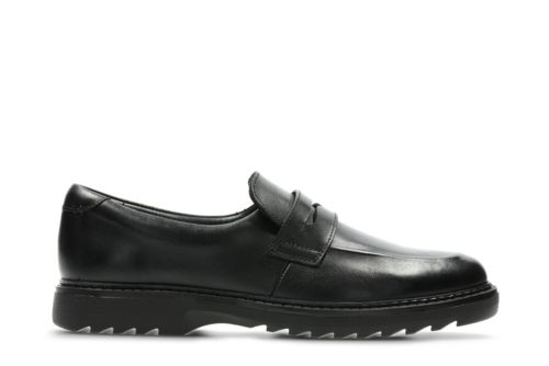 clarks older boys school shoes