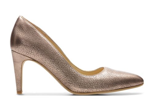clarks rose gold shoes