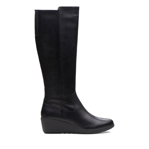 clarks un tallara esa wedge boot