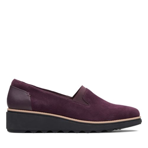 clarks sharon dolly aubergine