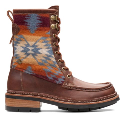 clarks x pendleton women's ottawa peak boots