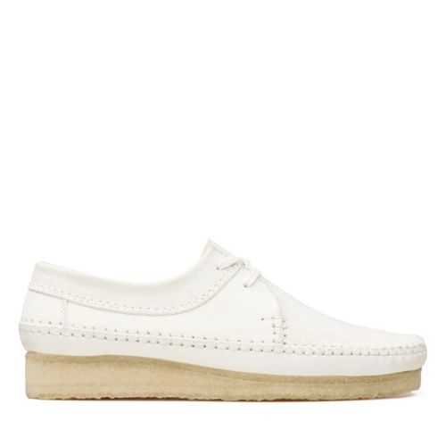 clarks weaver white