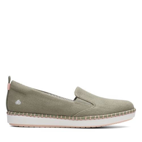 clarks slip on sneakers womens