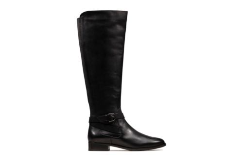 clarks ladies leather boots